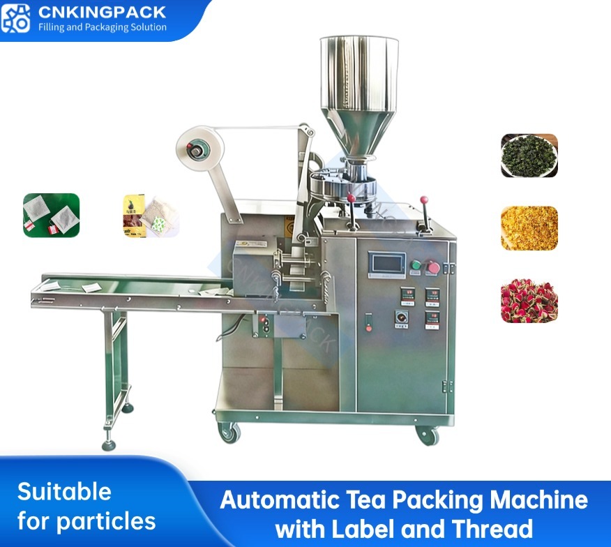Automatic Tea Packing Machine with Label and Thread