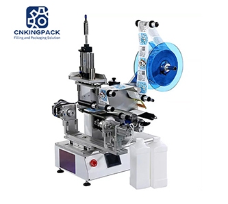 SL-100 Semi Automatic Manual Square Flat Bottle Labeling Machine